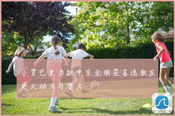 小贾巴里力挺申京全明星落选激发更大动力与潜力