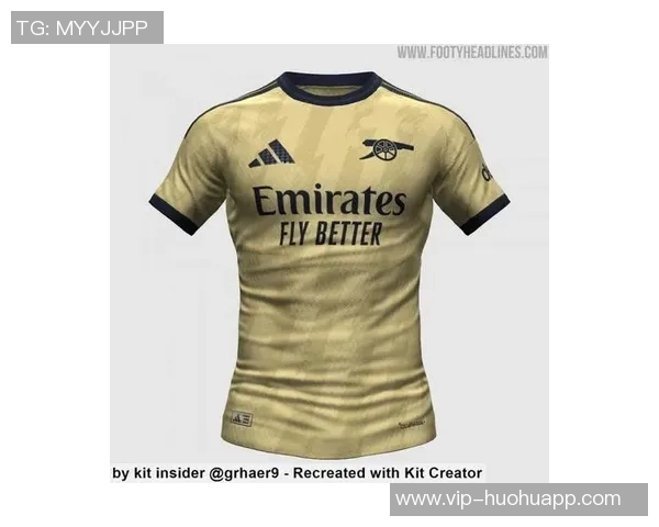 阿森纳新赛季客场球衣曝光浅黄色与海军蓝完美结合引发热议 阿森纳新赛季客场球衣曝光浅黄色与海军蓝完美结合引发热议